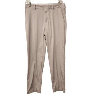 Ashworth Golf Pants Light Gray Mens 34X32‎ Polyester Classic
